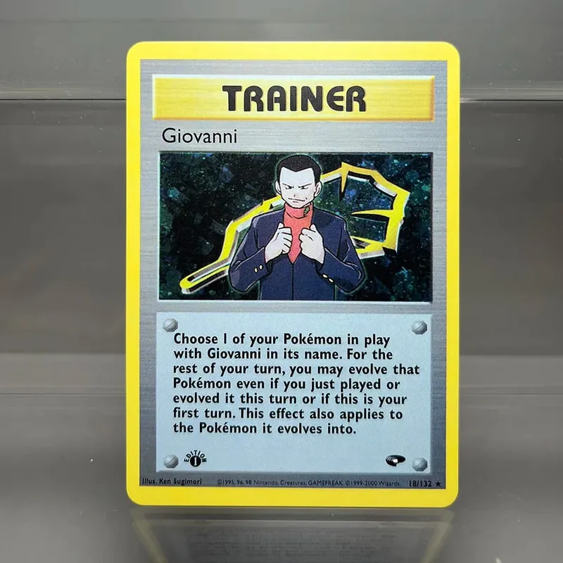 Cartões pkm 1ª edição desafio de academia 1996 conjunto de base cartões de folha única mewtwo gengar raichu jogo coleção cartões ptcg cartões proxy
