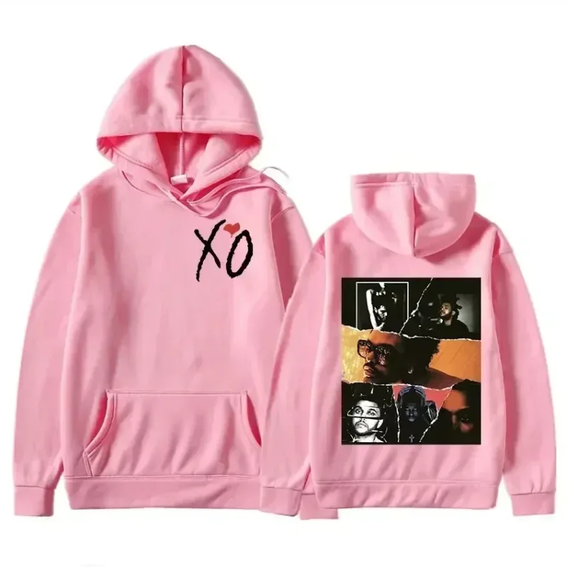 Retro The Weeknd Graphic Hoodie After Hours Til Dawn Oversized Sweatshirt Men's Women's Hip Hop Rock Hoodies Harajuku Streetwear