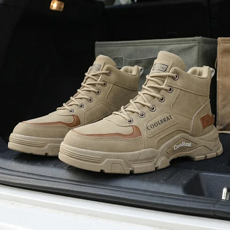 Primavera/verão tamanho grande moda meados de corte simples de alta qualidade durável confortável negócios casuais esportes ao ar livre sapatos masculinos