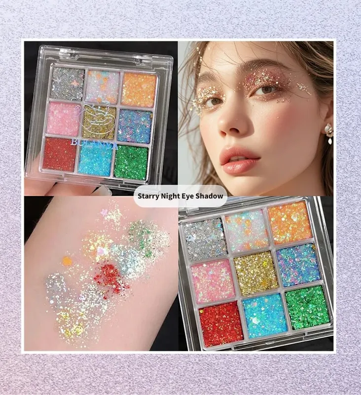 TLM Makeup Combo Kit Eye Makeup Kit Makeup Set Portable Mini Makeup Kit Eyebrow Pencil Eey Shadow Palette Perfect Gift