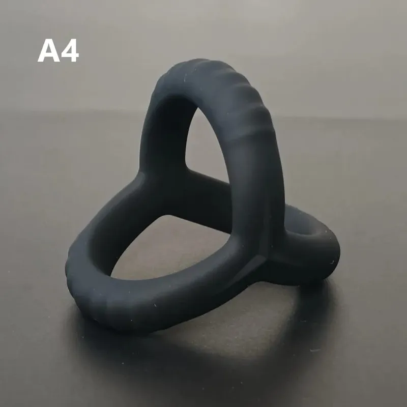 3 pçs durável silicone galo anéis flash na noite bloqueio pênis anel brinquedos sexuais para homens masculino atraso ejaculação escroto bloqueio anel