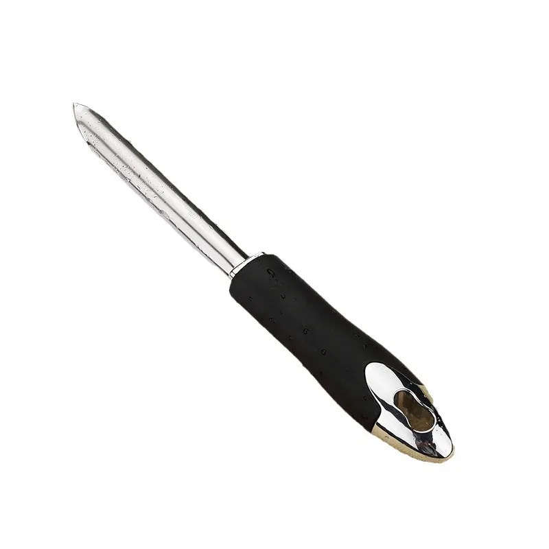Extrator de núcleo de pimentão casa portátil aço inoxidável abobrinha abobrinha pepino corers gadgets cozinha especial com borda serrilhada