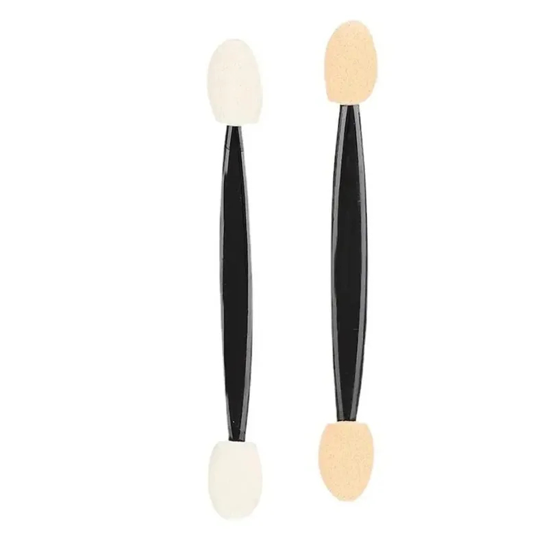 Aplicadores de sombra de dupla face em massa esponja pincéis de sombra de olho descartáveis mini pincéis de maquiagem atacado ferramentas cosméticas