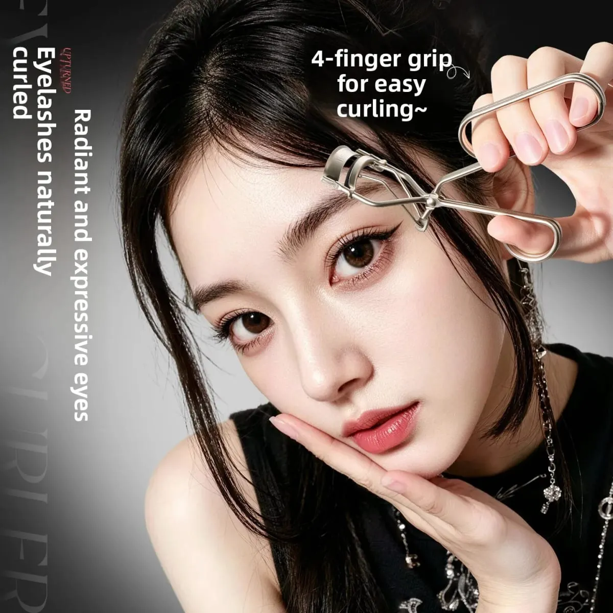 Grande angular cílios modelador girassol lash lift ferramenta de longa duração ondulação sem pitada pálpebras olhos maquiagem beleza ferramenta