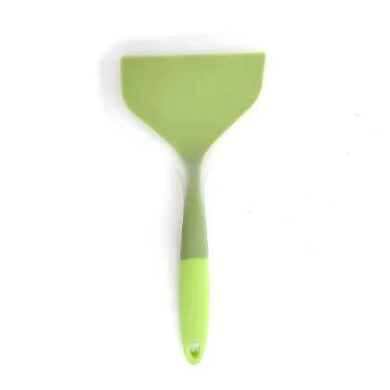 Silicone Spatula Household Egg Roll Spatula Heat-Resistant Non Stick Cooking Beef Meat Pancakes Kitchen Scrape Wide Pizza Shovel