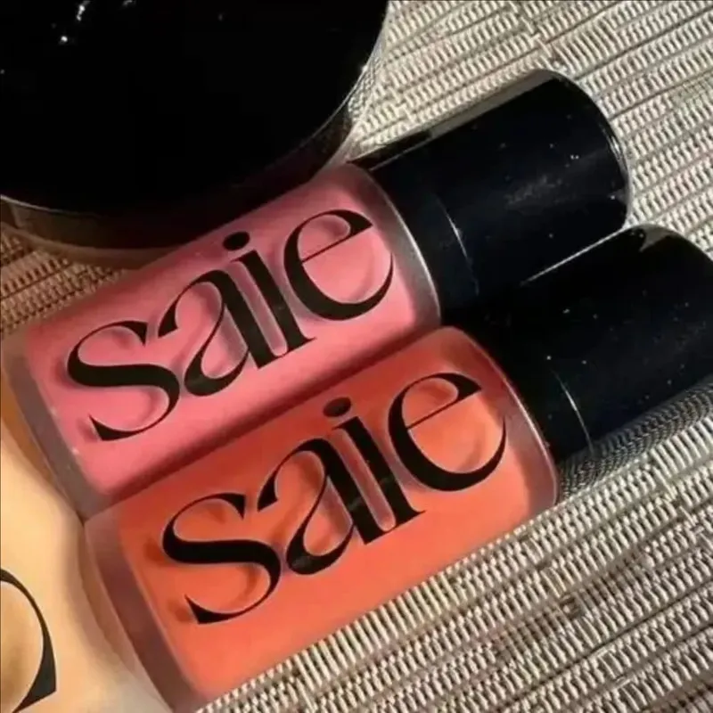 NOVO Saie Glowy Super Gel Starglow/Líquido Blush Hidratante Base de Maquiagem Marcador para Maquiagem Orvalhada Hidratante Antioxidante Repaire