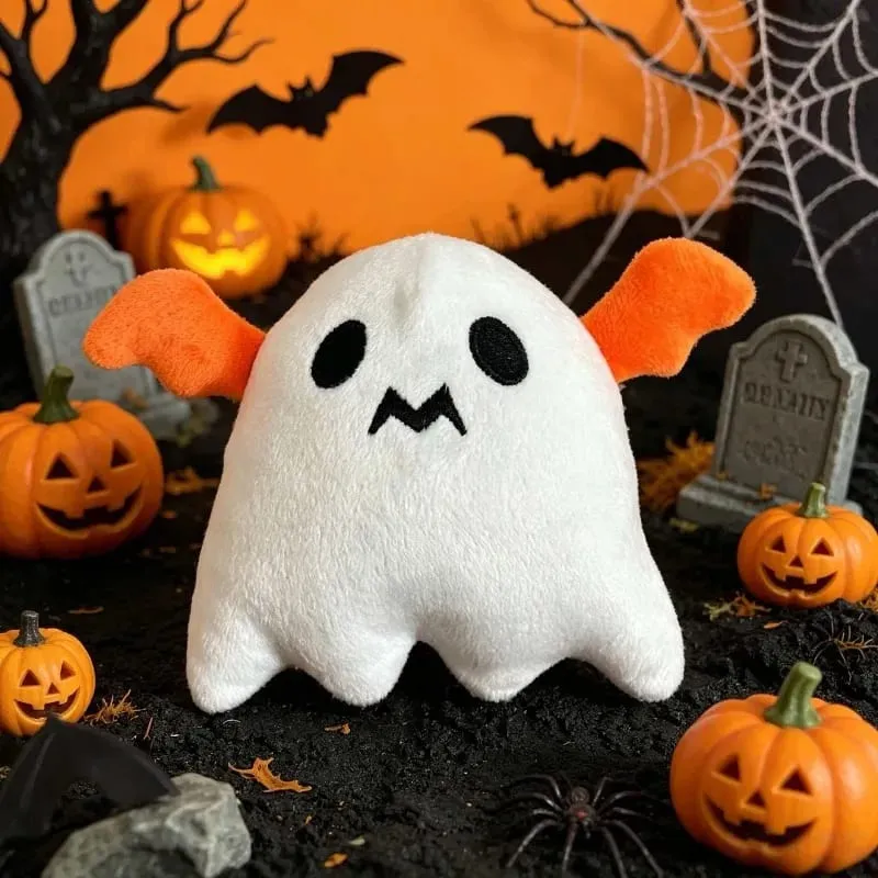 Novo halloween fantasma boneca de pelúcia travesseiro lance travesseiro sala sofá almofada ornamento decorativo travesseiro atacado