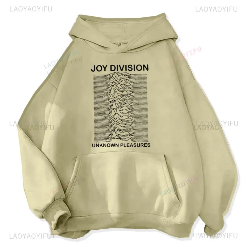 Joy division prazeres desconhecidos pulôver masculino novo em moletons com capuz primavera e outono manga comprida com capuz roupas y2k