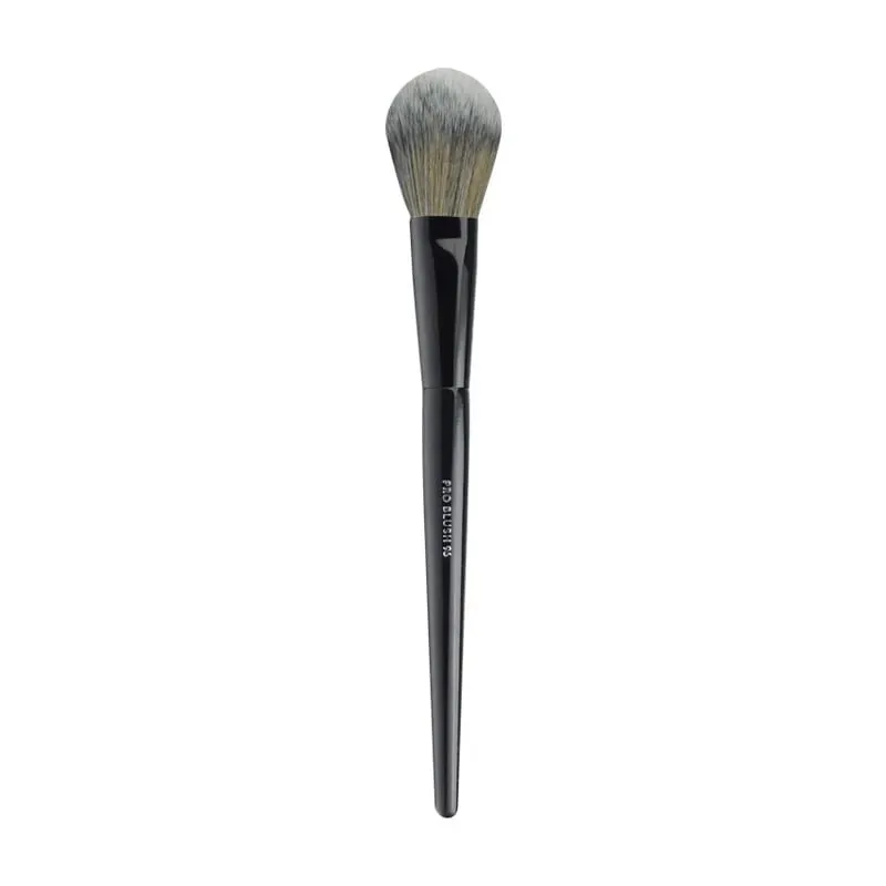 1pc maquiagem chanfrada fundação pó contorno sombra de olho escova ferramenta ultra macio compõem afilado liquidificador destaque sombra de sobrancelha