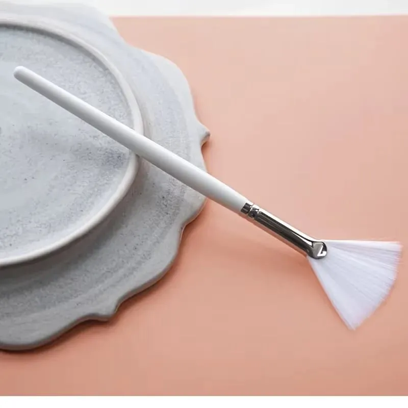 Conjunto de pincéis para máscara facial, faça você mesmo, pincéis aplicadores macios, ferramentas de maquiagem, inclui ventilador macio, pincéis faciais, pincel aplicador de ácido