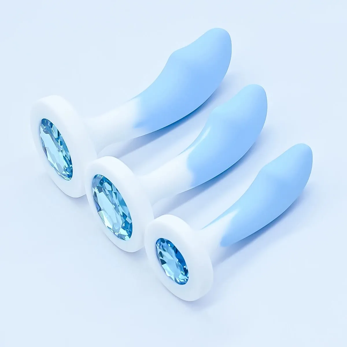 矽膠肛門塞 G 點按摩寶石水晶底座對接塞肛門自慰刺激器肛門擴張假陽具成人性玩具