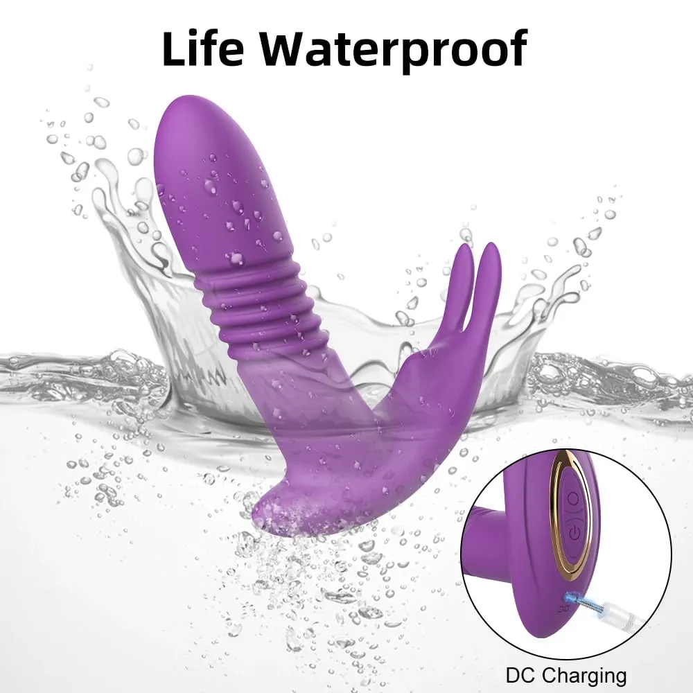 Vibrador de impulso para mulheres, vibrador telescópico rotativo, bluetooth, ponto g, estimulador de clitóris, brinquedo sexual, masturbação feminina — image 5