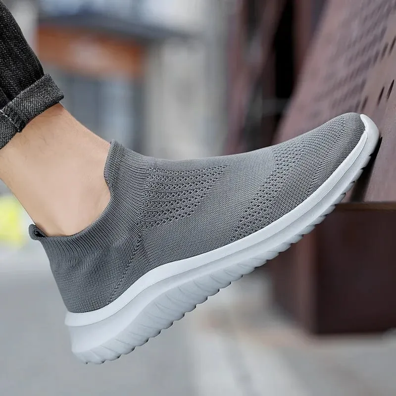 Men's Casual Sneakers Comfortable Socks Walking Shoes 2025 Spring New Comfortable Men's Casual Shoes Light Sneakers Men Shoes