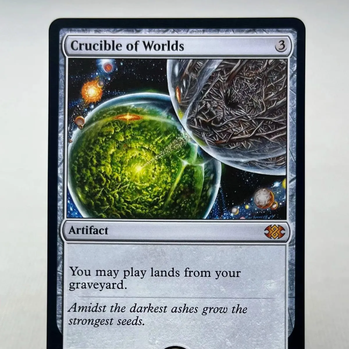 AFR 2X2 KHM HOLO9-002 Tcg Proxy Cards Smothering Tithe Bloom Tender City of Brass Damnation City of Brass City of Brass