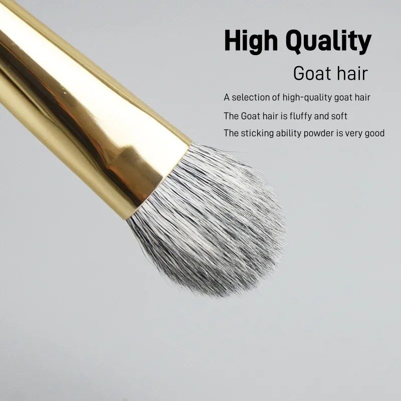 Blush pincel iluminador rosto sombra pincéis de maquiagem natural cabra blush ferramentas cosméticas essenciais