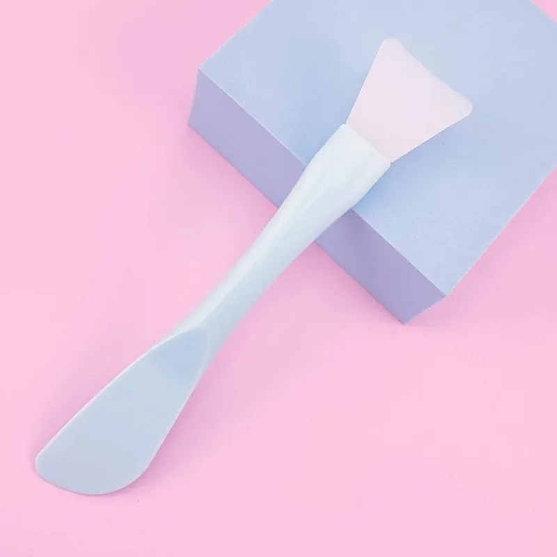 Atacado silicone máscara de cabeça facial escova escovas macias maquiagem integrada dupla utilização escova de filme de lama diy filme ajustando ferramenta de beleza