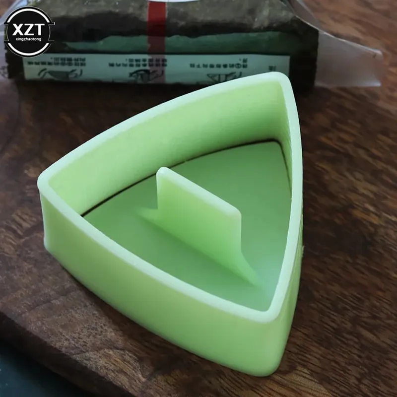 Criativo novo diy sushi molde onigiri arroz bola imprensa de alimentos triangular fabricante de sushi molde kit japonês cozinha bento acessórios