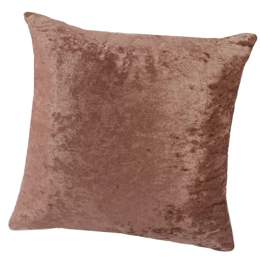 Capa de almofada de veludo de pelúcia com zíper invisível capa de almofada macia para sofá ou cama travesseiros decorativos