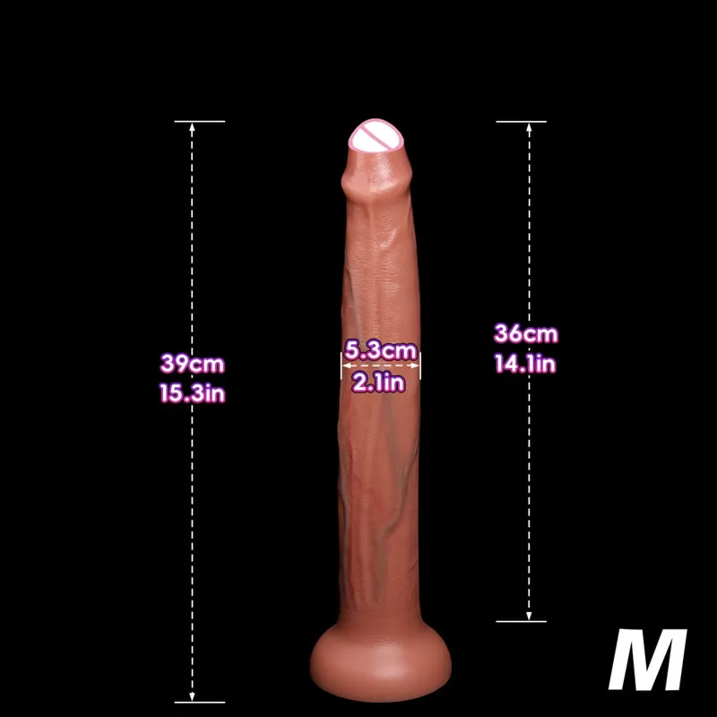 Vibrador realista extra longo, estimulação do ponto g, toque profundo, pênis, vagina, anal, pau, brinquedos sexuais adultos para mulheres, homens, plugue anal