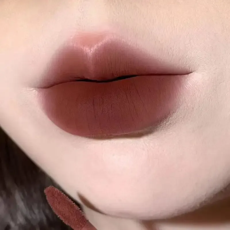 Cappuvini batom líquido fosco de baixa saturação, cinza, rosa, à prova d'água, antiaderente, sem desbotamento, tonalidade labial, cosméticos de maquiagem coreana