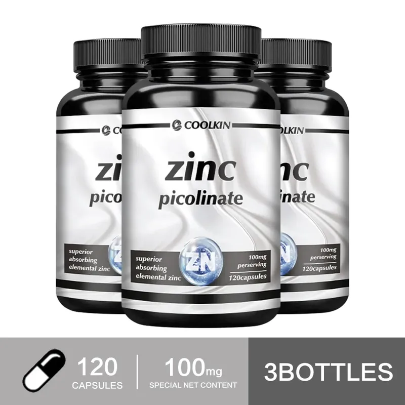 Cápsulas de Picolinato de Zinco - Aumentam o Sono e a Energia do Suporte Imunológico