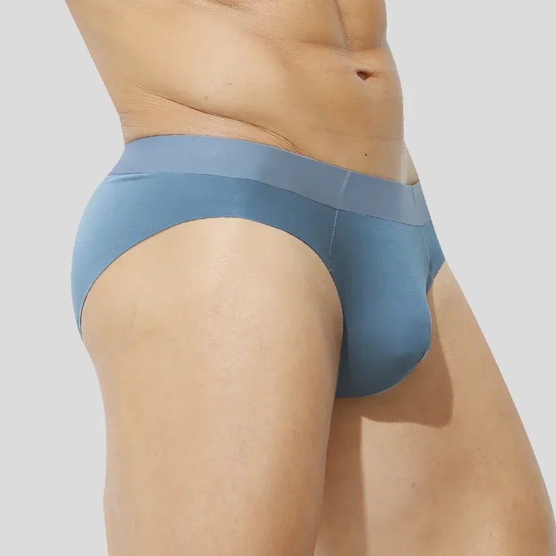 2 peças roupas íntimas masculinas, cuecas triangulares masculinas, antibacterianas sem costura, shorts triangulares respiráveis