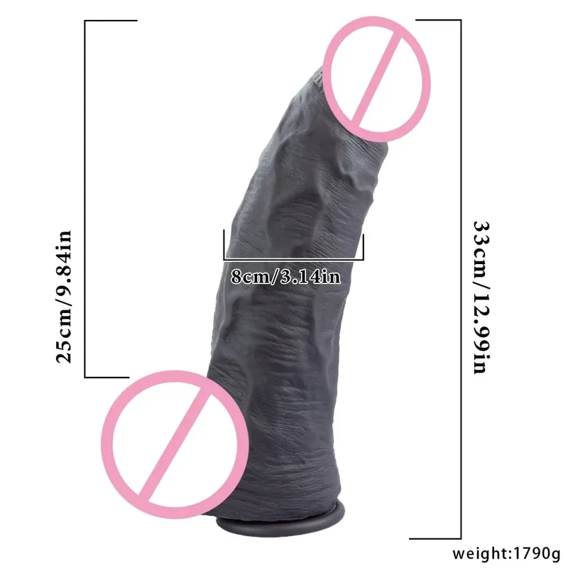 Super Big Skin Dildo Penis Prostate Massager Strap-on Silicone Realistic Anal Plug Masturbator Sexy Adult Huge Dildos Sex Toys