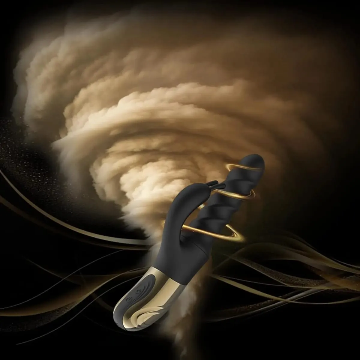 2026 tornado giratório g ponto coelho vibrador 360 ° girando empurrando brinquedos sexuais femininos para clitóris estimulação anal masturbação