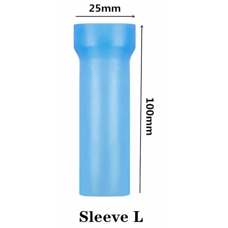 S/M/L Silicone Glans Protector Cap Sex Toys Genital Sleeve Dick Enlargement Extender Stretcher Sleeves For Penis Adult Supplies