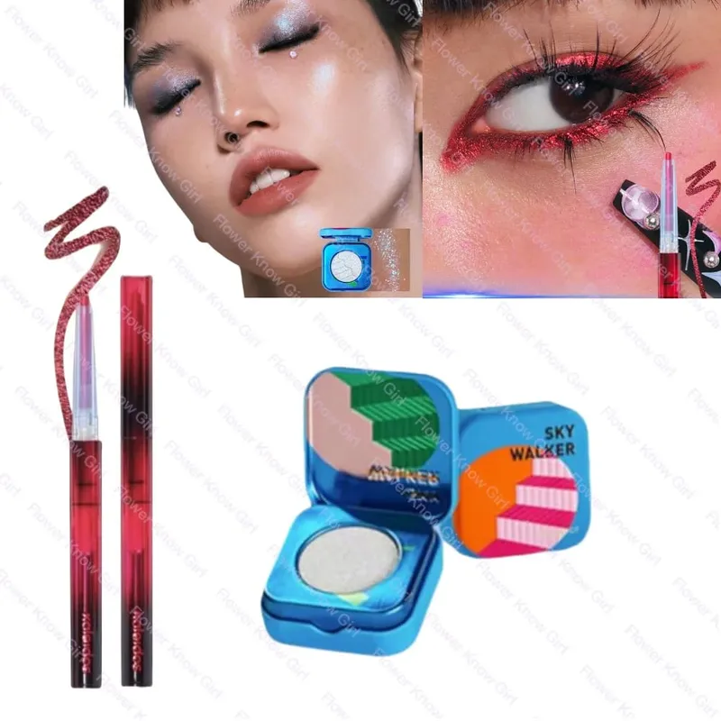 Kaleidos Camaleão Conjunto de Maquiagem para os Olhos Rosto Gel Delineador Lápis Camaleão Sombra Marcador Cromo Glitter Diamante em Pó — image 14