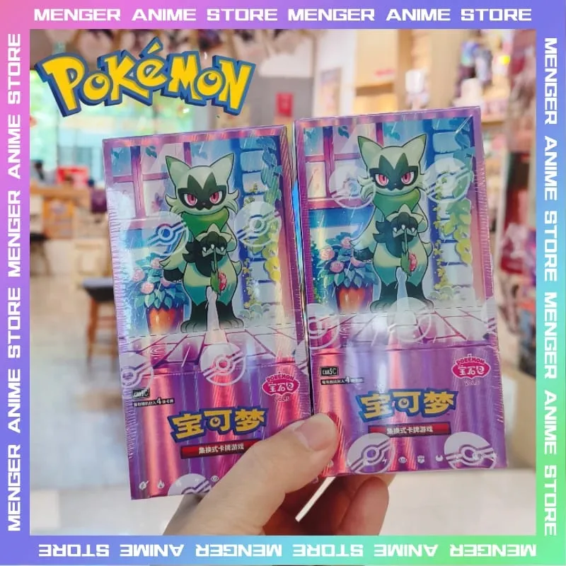 100% original pokemon 17.5 eevee booster pack gem pack vol1 2 3 4 5 cartões pokemon ptcg negociação gem saco cartões coletados brinquedo presente