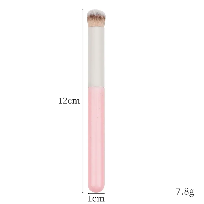 1 Pc Soft Makeup Brushes Sponge Concealer Brush Lipstick Lip Powder Puff Wet Dry Use Foundation Contour Cosmetic Tools