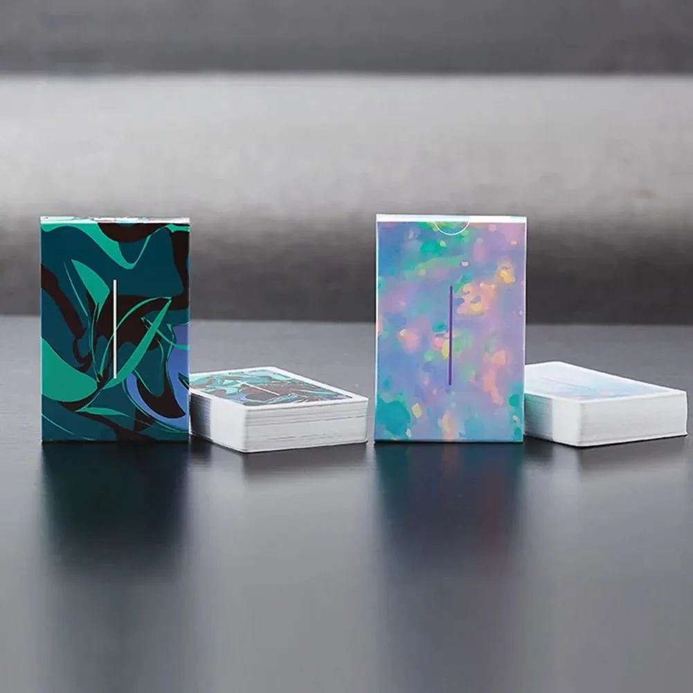 Conjunto de cartas de pôquer clássico criativo, jogo de festa essencial para reuniões, jogos de mesa, diversão festiva, durável e portátil