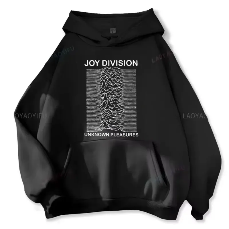 Joy division prazeres desconhecidos pulôver masculino novo em moletons com capuz primavera e outono manga comprida com capuz roupas y2k