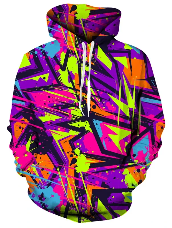 Men's Hoodies Animal Cat Print 3D Patternv Hooded Autumn Pullover Sweatshirt With Pocket Hoodie Streetwear Loose Comfortable