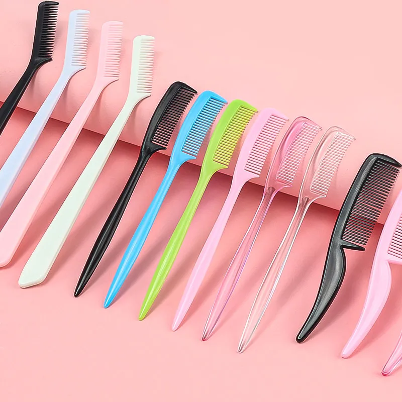 25 pçs micro pente para extensão de cílios mini sobrancelha pentes pincéis de maquiagem boneca varinhas rímel olho chicote micro escova ferramenta de beleza — image 1