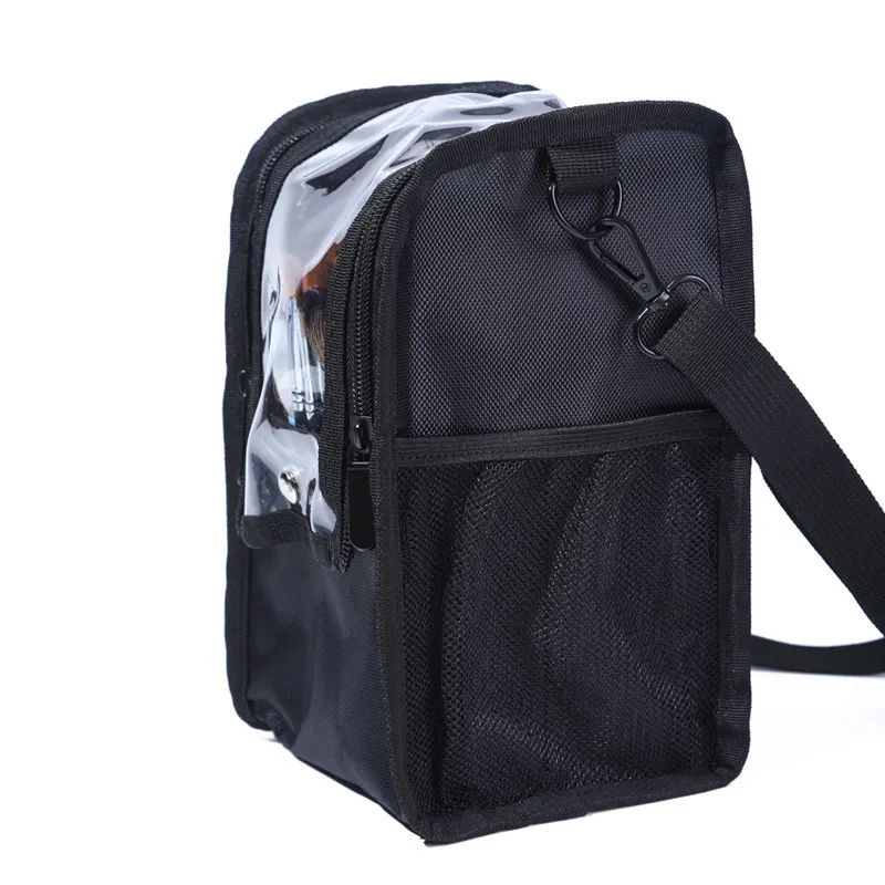 Estojo organizador para pincéis de maquiagem, suporte para pincéis de maquiagem, bolsa de armazenamento de cosméticos com alça à prova de poeira, estojo de ferramentas de maquiagem — image 5