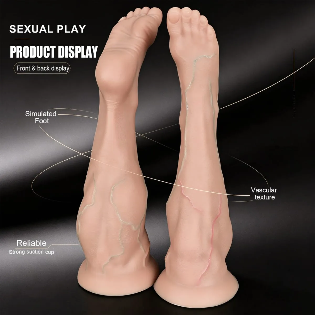 Huge Silicone Foot Butt Plug Thick Leg Dildo Large Anal Plug Anal Expander Masturbator Anus Dilator Sex Toys Adult Toy Sex Shop