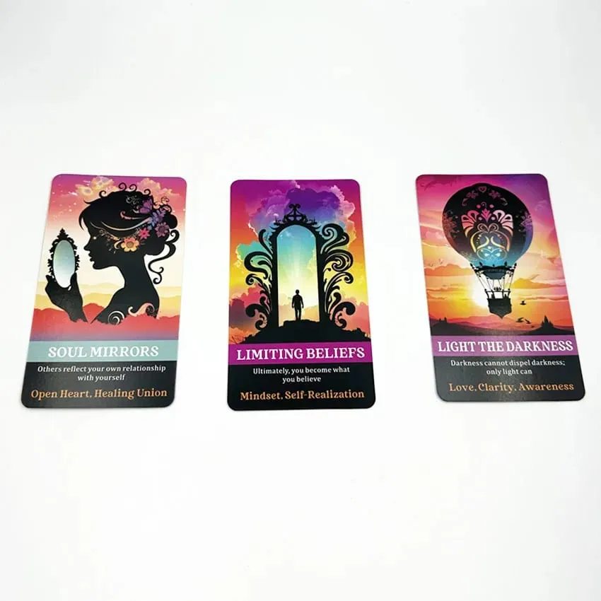 Shadow Work Oracle 卡 56Cards 12X7 CM 協助您了解您無意識的一面