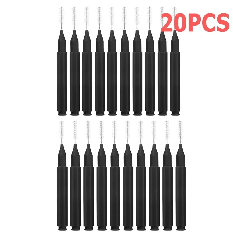 Portátil mini escova de sobrancelha 20/50 pçs sobrancelha perm escovas descartáveis ​​dobráveis ​​micro cílios sobrancelha levantamento escovas aplicadores ferramentas