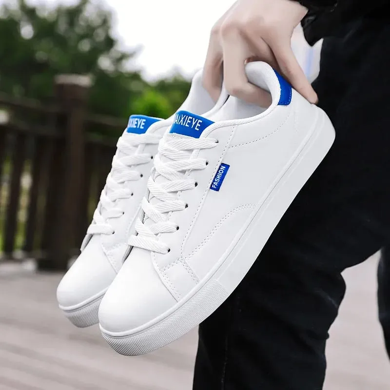 Tênis casual de couro masculino clássico de alta qualidade sapatos confortáveis ​​ao ar livre sapatos de caminhada masculinos zapatos de hombre tamanho 39-45