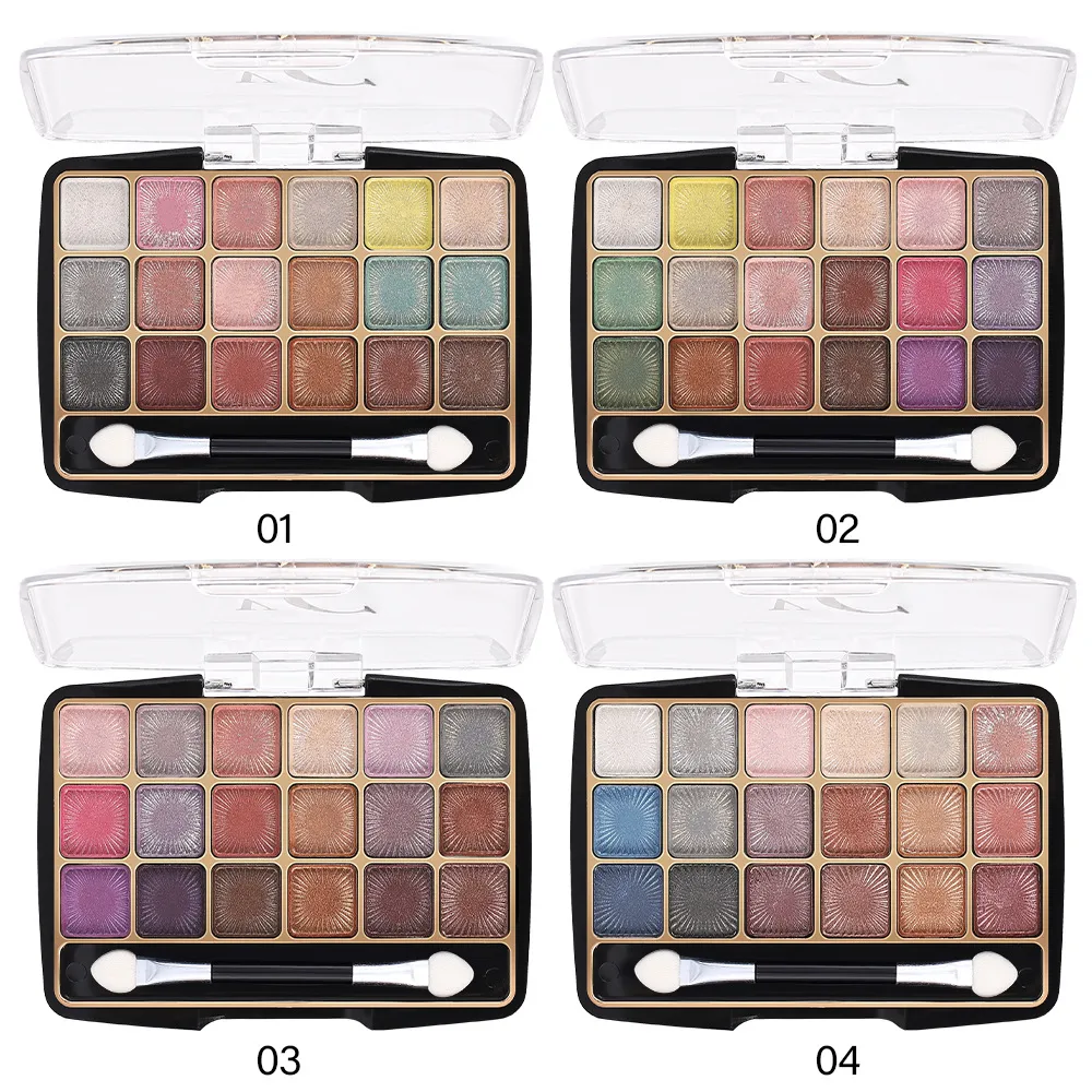 Paleta de sombra fosca com 18 cores, maquiagem barata, cosméticos coreanos, iluminador, maquiagem de luxo de longa duração para mulheres — image 5