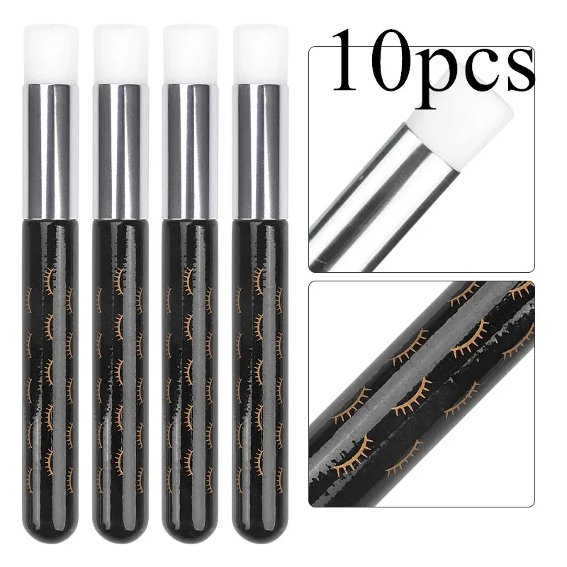 10pcs Eyelash Cleaning Brush Lash Extension Applicator Eyebrow Nose Brushes Washing Bottle Skin Care Makeup Tool Clean Supplies