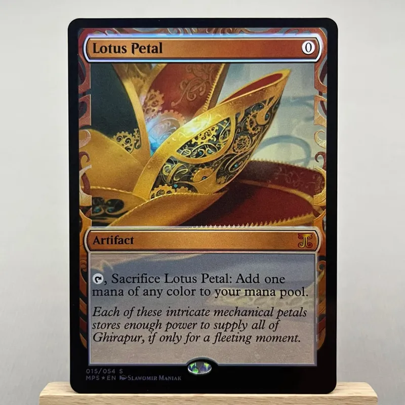 MPS FOIL2-01 TCG Cards for Home Play Proxy Sol Ring Mana Crypt Mox Opal the Mana Vault Chrome Mox Sword of