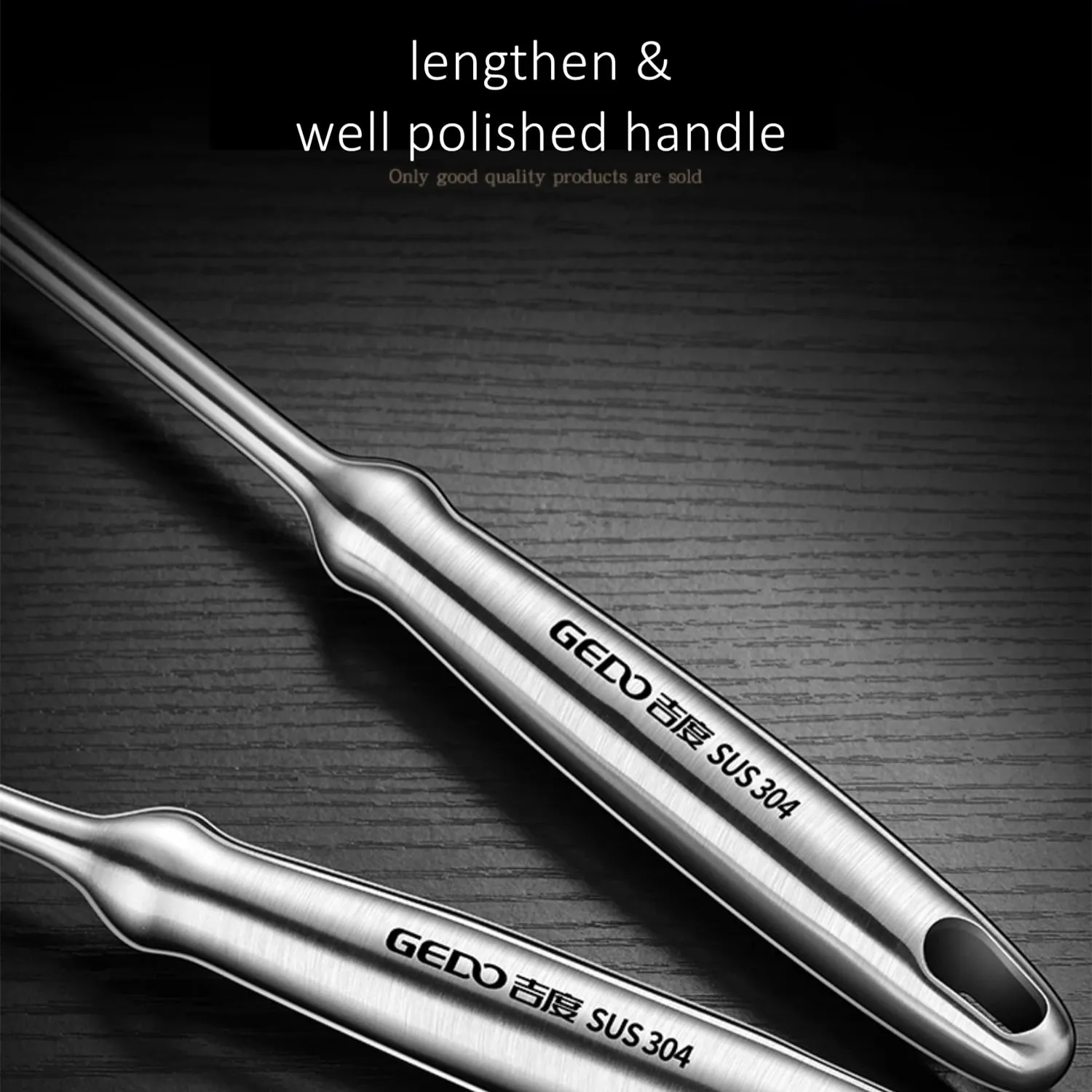 Certificação LFGB 304 Coador de Cozinha em Aço Inoxidável Ultra Durável Peneira de Fio 14 ~ 18cm de Diâmetro Fritura Scooping Tool