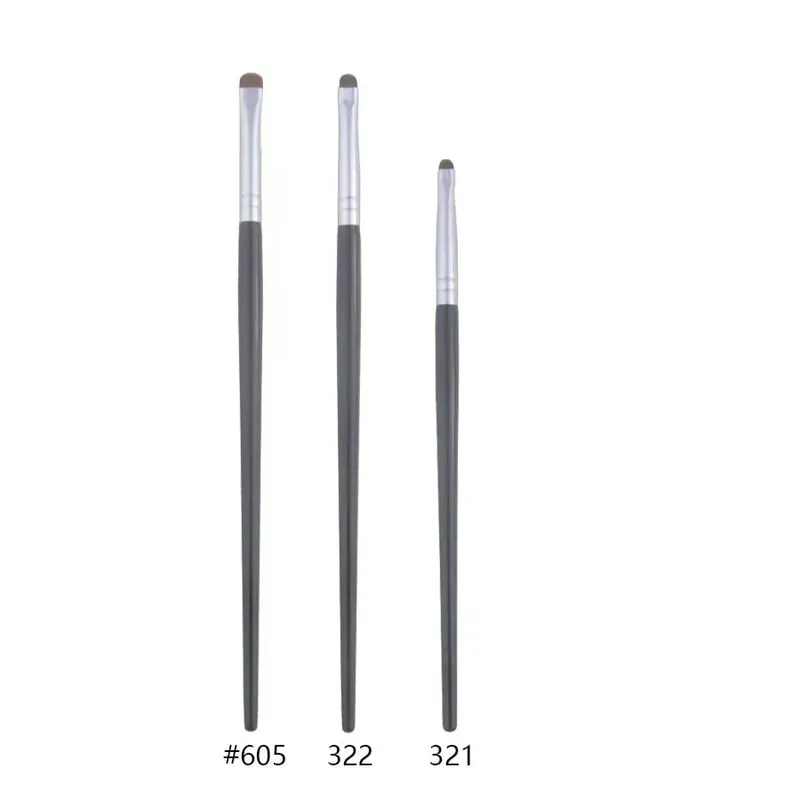 1pc detalhe pequena sombra compõem escova de cabelo pônei precisão sombra de olho pincéis de maquiagem cônico manchas ferramentas cosméticas