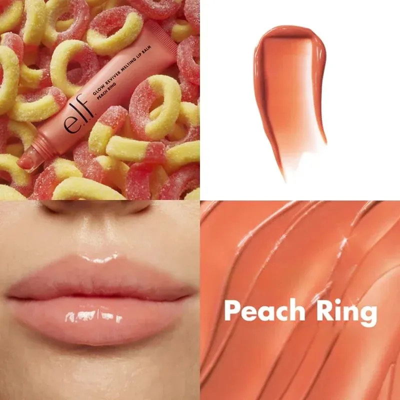 Promoção Especial Novo elf bubblegum-cereja manga-melancia hidratante duradouro brilho labial bálsamo labial e 8 cores creme blush cosméticos de marca