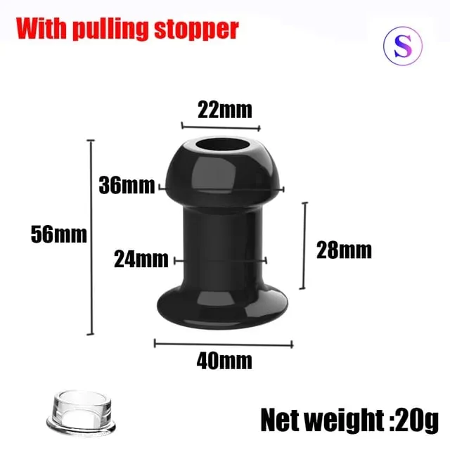Hollow Anal Plug With Stopper Vagina Anus Dilator Speculum Expander Buttplug Prostate Massage Sex Toys For Women Men Gay