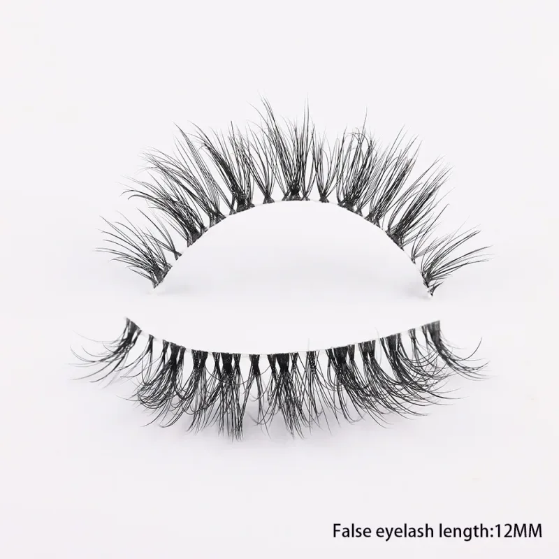 3d vison cílios banda transparente cílios postiços naturais cílios falsos anime alado banda clara cílios manga cílios maquiagem