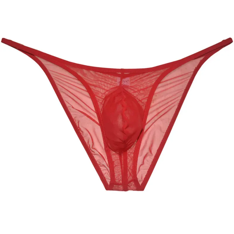 Men's semitransparent and ventilate Briefs Comfort improvement cooler Bikini Underwear